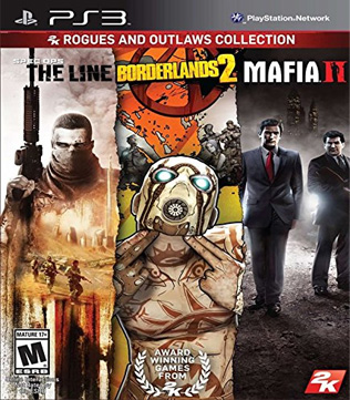 2K Rogues and Outlaws Collection (The Line, Borderlands 2, Mafia II) PS3