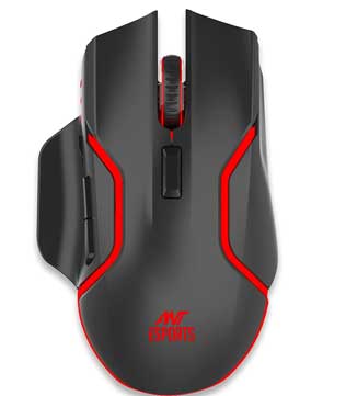 Ant Esports GM320 Pro RGB Wireless Gaming Mouse (Black)