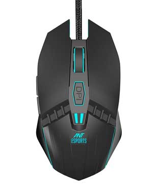 Ant Esports GM50 Wired Gaming Mouse (Black)
