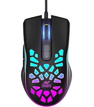 Ant Esports GM80 Wired Gaming Mouse (Black)