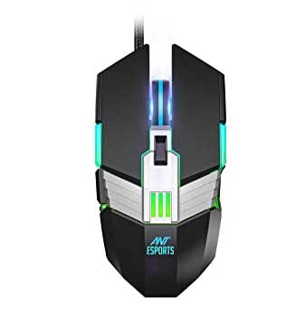 Ant Esports GM90 Wired Gaming Mouse (Black)
