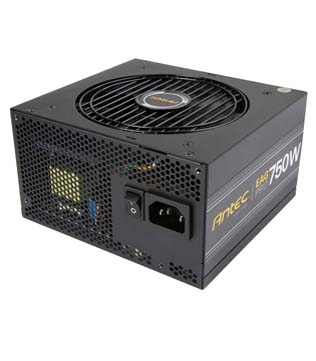 Antec Pro 750 Watt Semi Modular Power Supply Gold