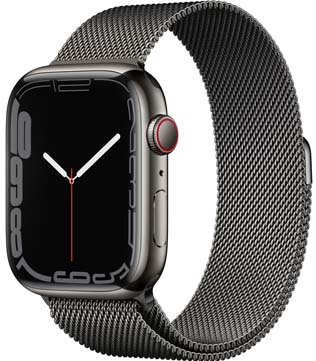 Apple Watch Series 7 45mm Stainless Steel Case GPS & Cellular (Any Color) Smart Watch