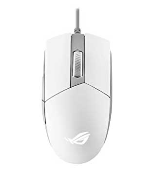 Asus ROG Strix Impact II Ambidextrous Wired Gaming Mouse (White)