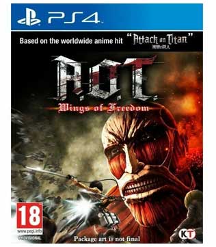 Attack on Titan Wings of Freedom PS4