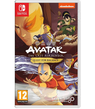 Avatar The Last Airbender Quest for Balance Nintendo Switch
