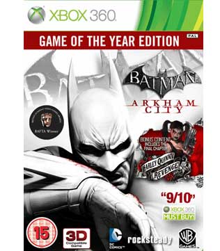 Batman Arkham City GOTY Xbox 360