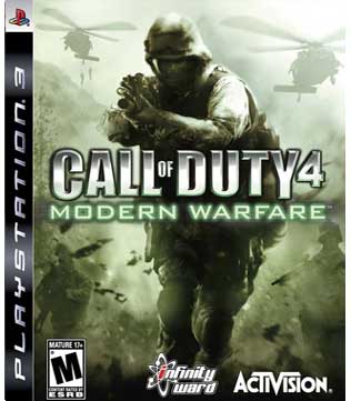 Call of Duty 4 Modern Warfare PS3 (COD 4)