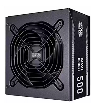 Cooler Master 500 Watt Power Supply Bronze Power Supply