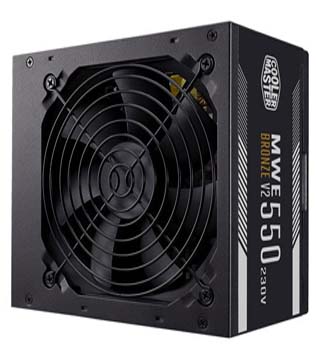Cooler Master 550 Watt Power Supply Bronze
