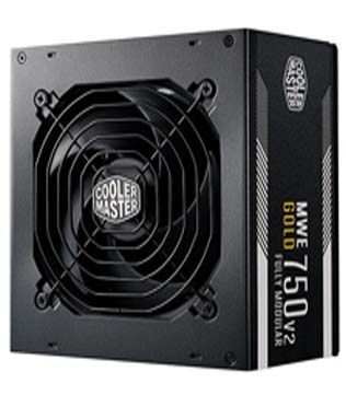 Cooler Master 750 Watt Fully Modular Power Supply Gold