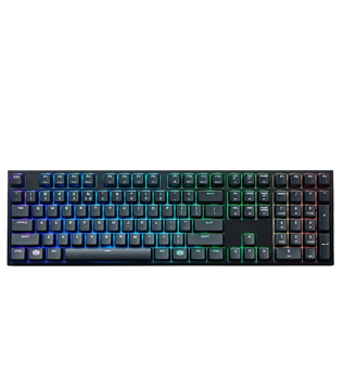 Cooler Master Masterkeys Pro L WHITE LED Mechanical Gaming Keyboard (Black)