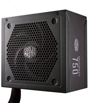Cooler Master 750 watt 750W 80 PLUS Bronze Semi Modular Power Supply