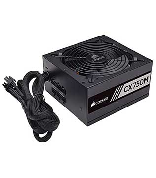 Corsair CX750 80 750 Watt Plus Bronze Power Supply