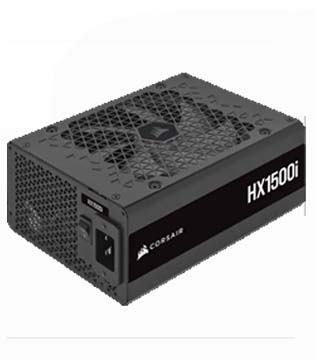 Corsair HX 1500i Watt Power Supply Fully Modular Platinum