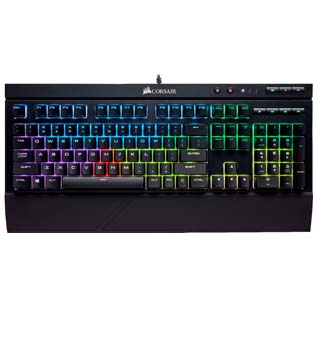 Corsair K68 RGB Wired Mechanical Gaming Keyboard Cherry MX Red