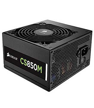 Corsair Semi-Modular CS850M 850 Watt 80 PLUS Gold Power Supply