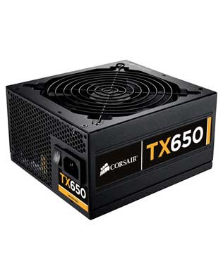 Corsair TX650 650 Watt Non Modular Power Supply