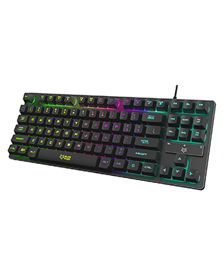 EvoFox Fireblade (FK11) Wired TKL Gaming Keyboard (Black)