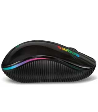 Fingers RGB NoviTrend Ergonomic Wireless Mouse (Black)