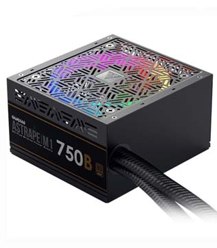 GAMDIAS 750 Watt Power Supply Bronze