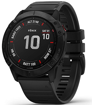 Garmin Fenix 6X Sapphire Solar Smart Watch (Any Color)
