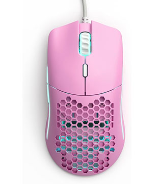 Glorious Model O minus PINK RGB Wired Gaming Mouse