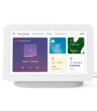 Google Nest Hub (2nd gen), Display with Google Assistant Smart Speaker (Any Color)