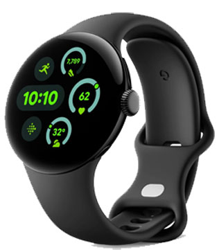 Google Pixel Watch 3 45mm Matte Black WiFi Only (Any Color)