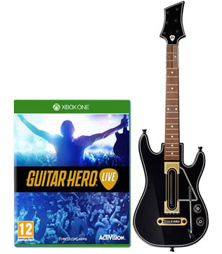 Guitar Hero Live Game & Guitar Controller Xbox One