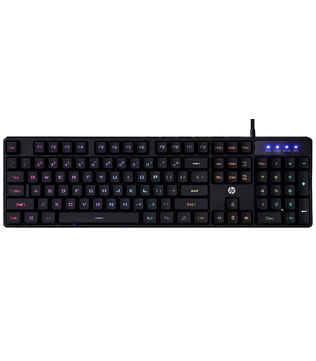 HP K300 Backlit Membrane Wired Gaming Keyboard