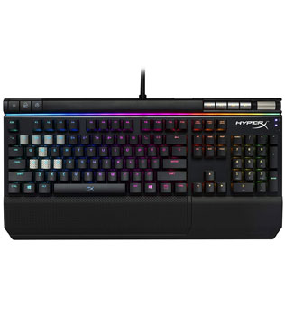 HyperX (HX-KB2BR2-US) Alloy Elite RGB LED Mechanical USB Gaming Keyboard (Black)