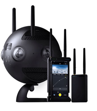 Insta360 Pro II Spherical VR 360 8K Camera with FarSight Monitoring