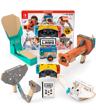 Nintendo Labo VR Set + Blaster Nintendo Switch
