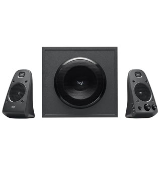 Logitech Auxiliary Z625 Powerful THX PC Speaker (Black)
