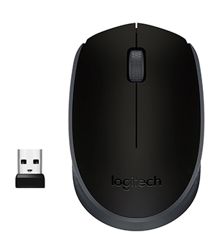 Logitech B170 Wireless Mouse (Black)
