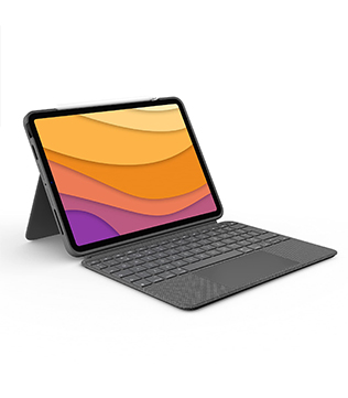 Logitech Combo Touch for iPad Air (4th and 5th Gen) (Grey)
