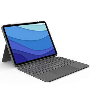 Logitech Combo Touch Keyboard for iPad Pro 11-inch (1st, 2nd and 3rd gen) (Grey)