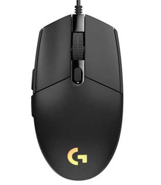 Logitech G102 Lightsync RGB Gaming Mouse (Black)