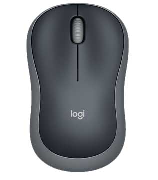 Logitech M185 Grey Wireless Mouse