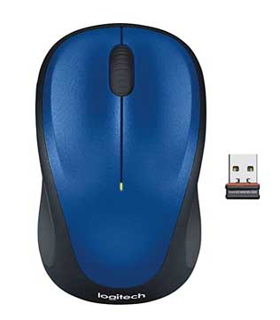 Logitech M235 Wireless Mouse Blue