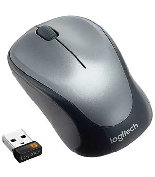 Logitech M235 Wireless Mouse Grey