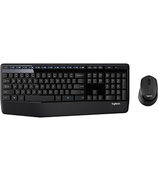 Logitech MK345 Wireless Keyboard and Mouse Set
