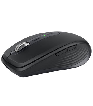 Logitech MX Anywhere 3S Compact Wireless Mouse (Graphite)