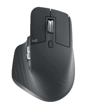 Logitech MX Master 3S Wireless Mouse Graphite
