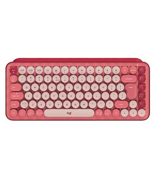Logitech POP Keys Wireless Mechanical Keyboard Heartbreaker