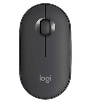Logitech Pebble M350 Wireless Mouse (Graphite)