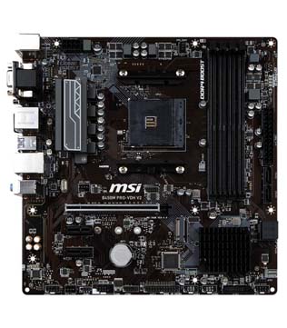MSI B450M PRO-VDH V2 Gaming Motherboard