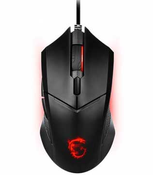 MSI Clutch GM08 Ambidextrous Wired Gaming Mouse