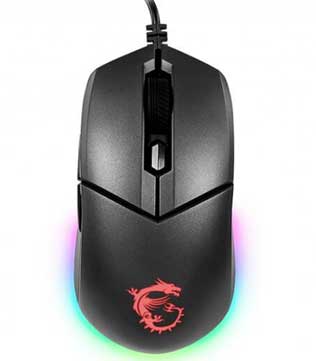MSI Clutch GM11 Ergonomic Wired Gaming Mouse